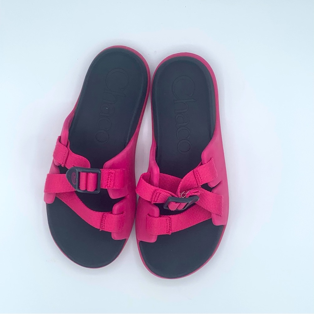 Chaco shoe junior kids proformance footwear size 4 pink